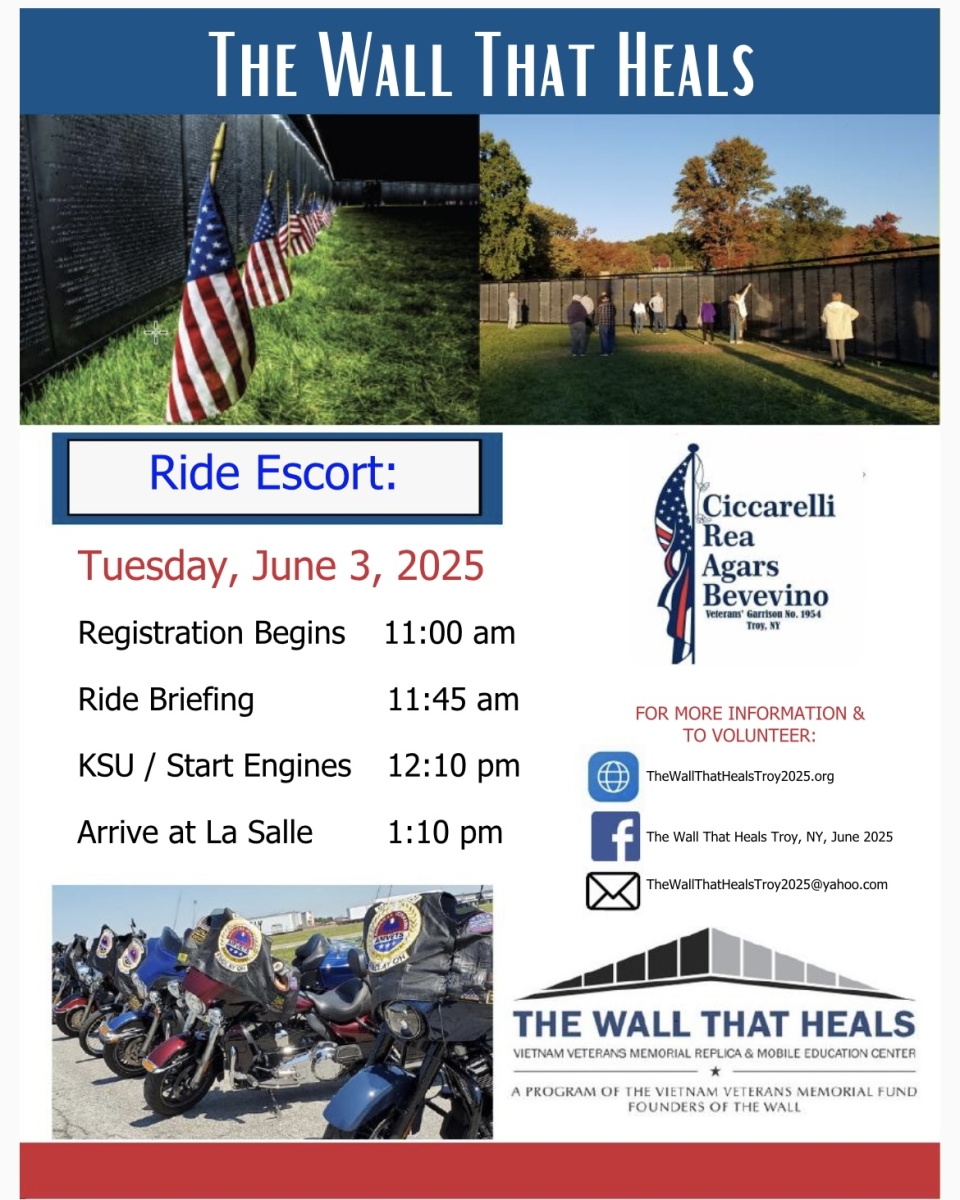 Escort The Wall That Heals 