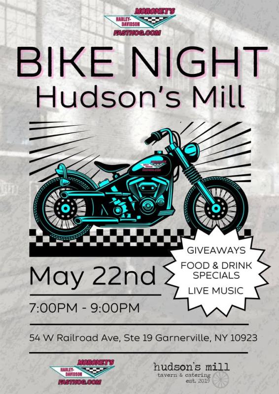 Bike Night at Hudson's Mill