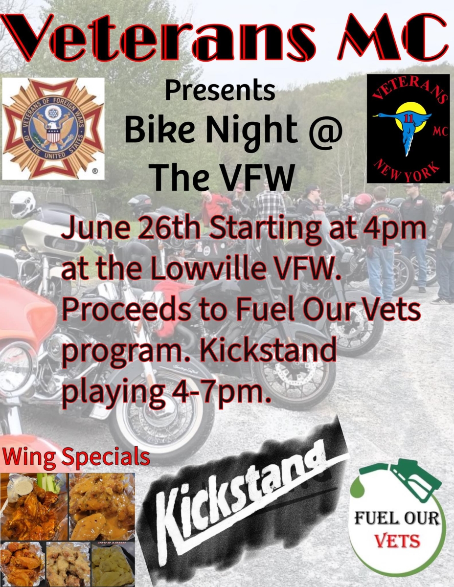 Veterans MC Bike Night @ The VFW