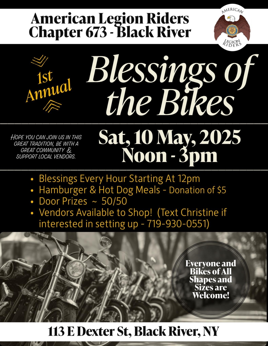 Blessings of the Bikes American Legion Riders Chapter 673 - Black River