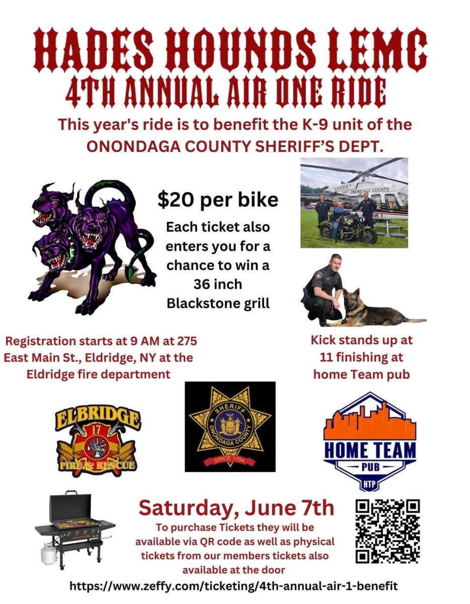 Hades Hounds LEMC 4th Annual Air One Ride