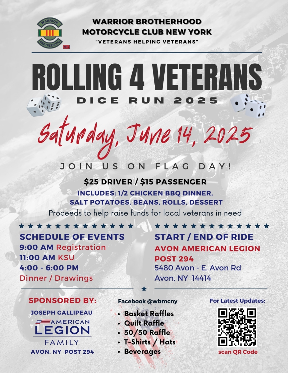 Rolling 4 Veterans Dice Run 2025