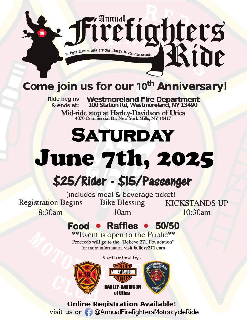10th Annual Firefighters Ride